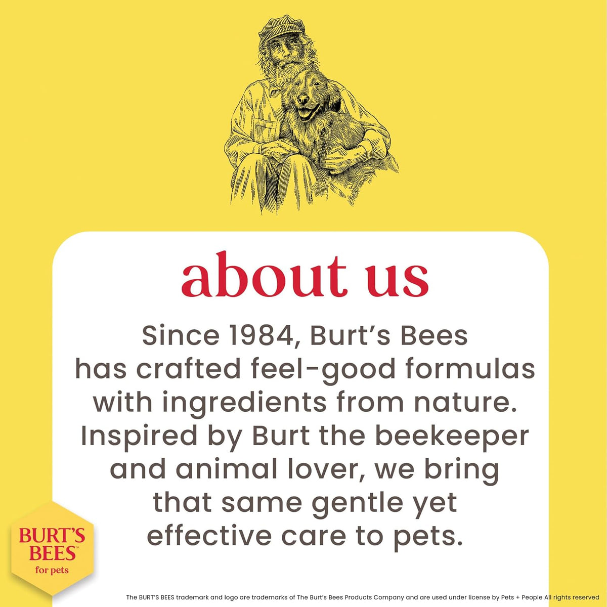 Two bottles of Burt's Bees for Pets Deodorizing Dog Shampoo with apple and rosemary, view 7
